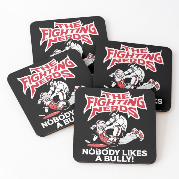 Item preview, The Fighting Nerds Nobody Likes a Bully! designed and sold by JeyVel.
