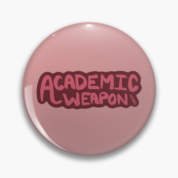 Item preview, Academic Weapon (Red) designed and sold by Doodles and Tinkerings.
