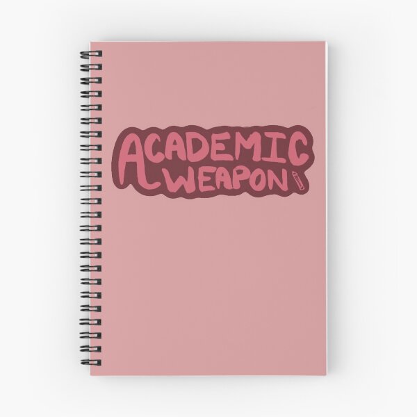 Item preview, Academic Weapon (Red) designed and sold by Doodles and Tinkerings.