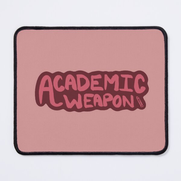 Item preview, Academic Weapon (Red) designed and sold by Doodles and Tinkerings.