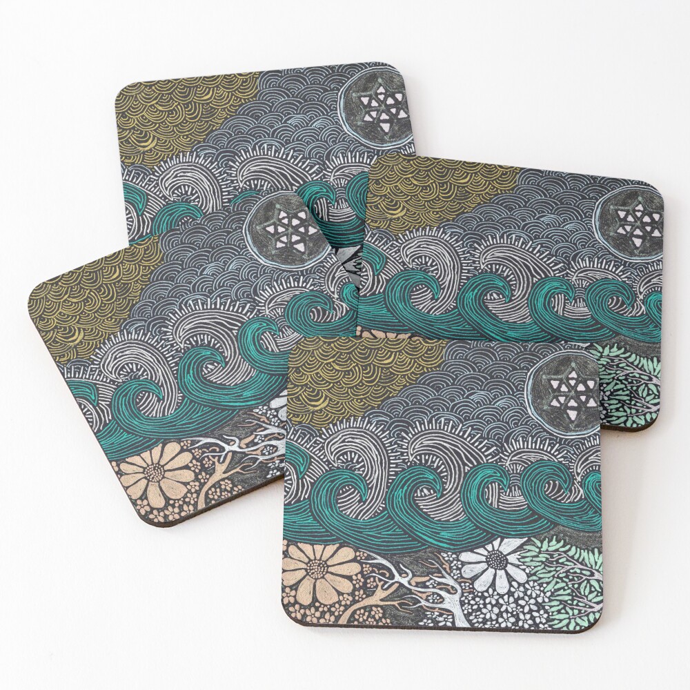 Item preview, Coasters (Set of 4) designed and sold by SethWalker.