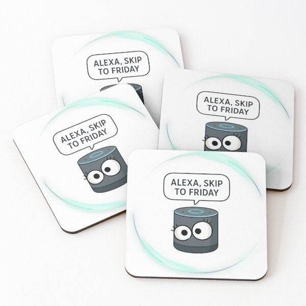 Item preview, Alexa, Skip to Friday – Funny Weekday Quote Design designed and sold by Mindsafe8.