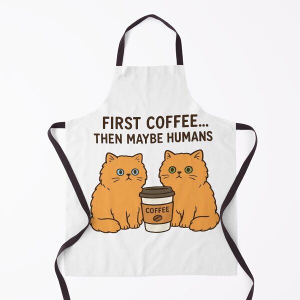 Item preview, First coffee...then maybe humans designed and sold by PurrrfectCats.