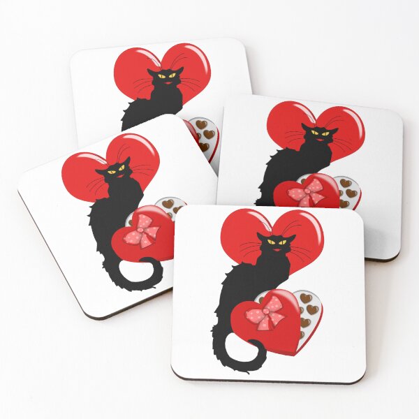 Item preview,  Le Chat Noir with Chocolate Candy Gift  designed and sold by Gravityx9.