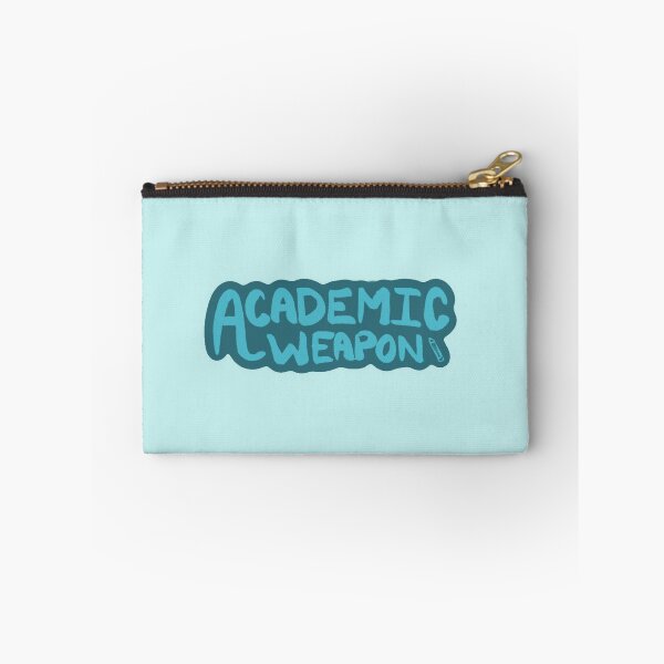 Item preview, Academic Weapon (Turquoise) designed and sold by Doodles and Tinkerings.
