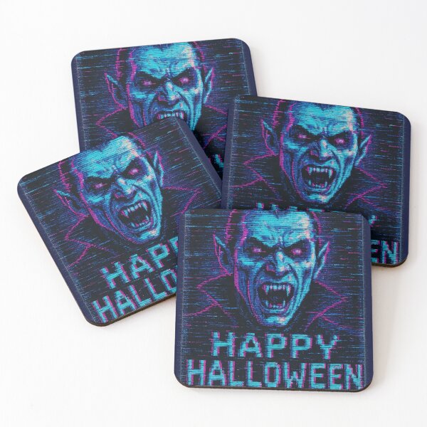 Item preview, Pixelated Vampire – Happy Halloween Retro Horror Aesthetic designed and sold by Pride-Casuals.