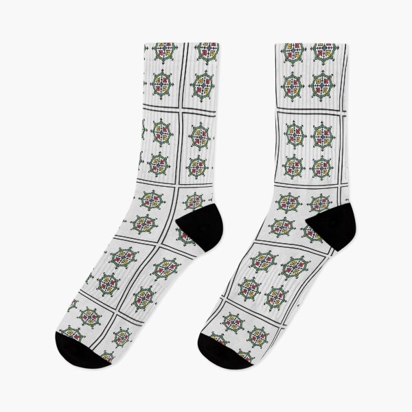 Item preview, Pixel Art Geometric Wheels designed and sold by FlyingJackalope.