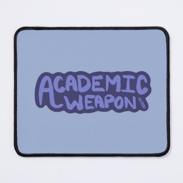 Item preview, Academic Weapon (Blue) designed and sold by Doodles and Tinkerings.