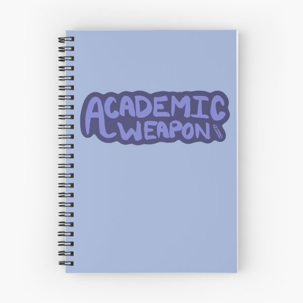Item preview, Academic Weapon (Blue) designed and sold by Doodles and Tinkerings.