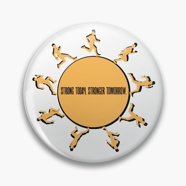 Item preview, Stronger Tomorrow – Motivational Running Design designed and sold by ryycwn.