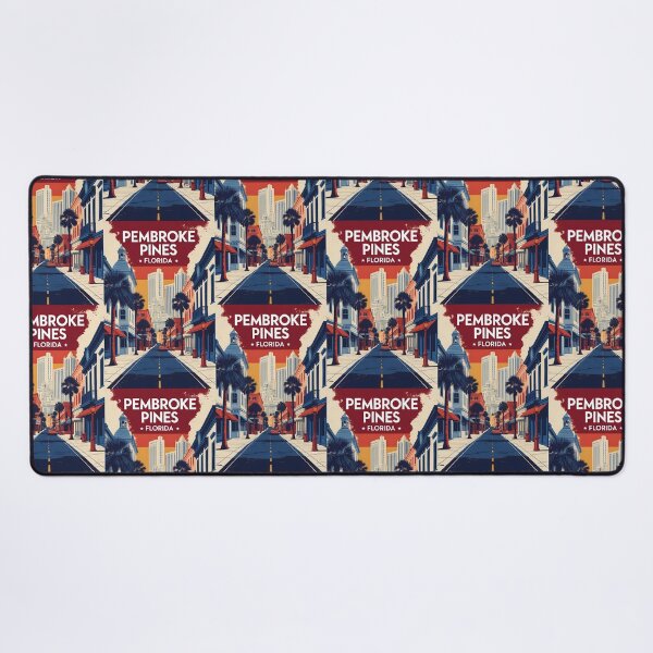 Item preview, Pembroke Pines Florida 1950s USA Vintage Travel Tourism designed and sold by TravelersGems.