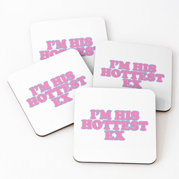 Item preview, I’m His Hottest Ex, Funny Girly Typography Quote designed and sold by LiminalLines.