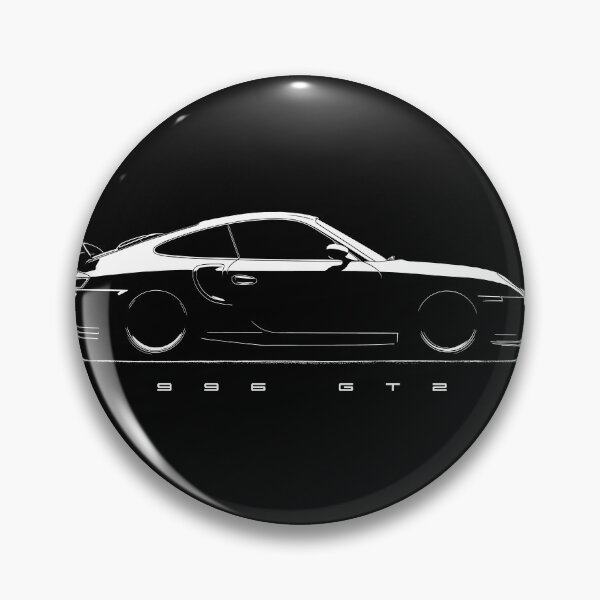 Item preview, Porsche 911 996 GT2 line illustration designed and sold by blackdogshop.
