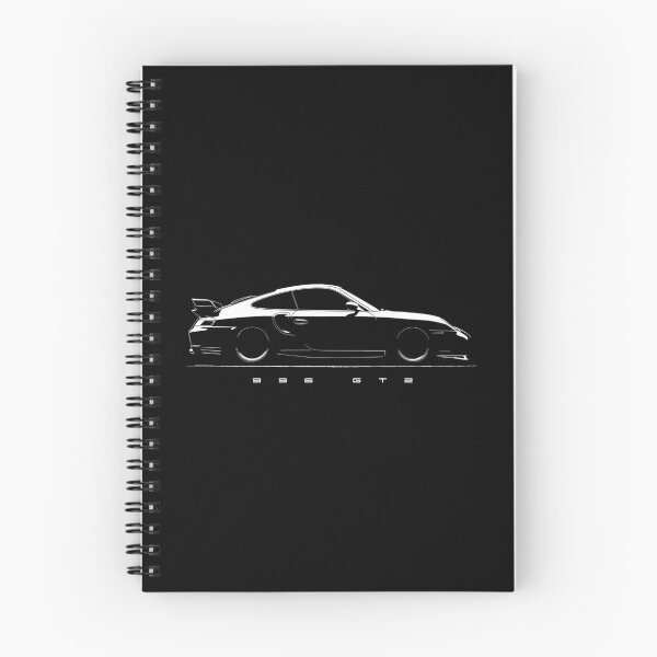 Artikelvorschau, Porsche 911 996 GT2 Linienillustration entworfen und verkauft von blackdogshop.