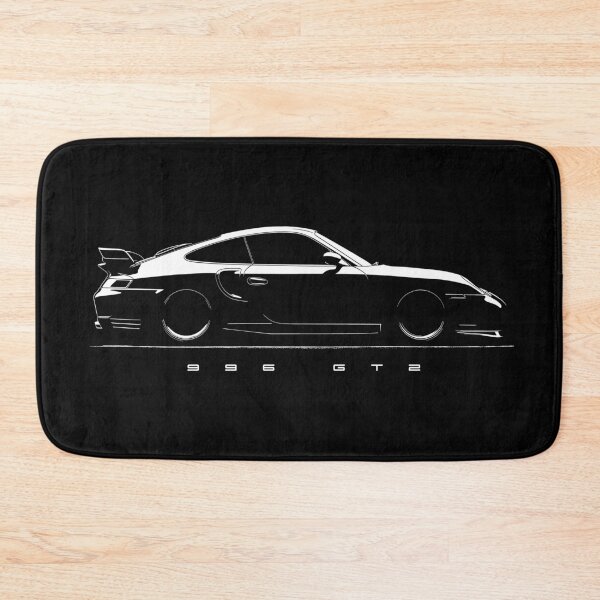 Item preview, Porsche 911 996 GT2 line illustration designed and sold by blackdogshop.