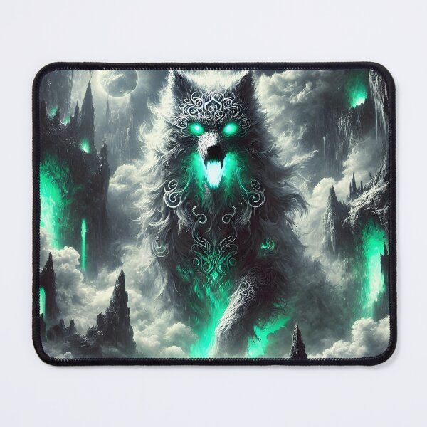Item preview, "Garmr – Guardian of Hel | Norse Mythology Art" designed and sold by Umbra666.