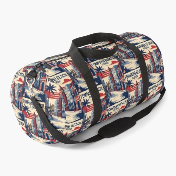 Item preview, Pompano Beach Florida 1950s USA Vintage Travel Tourism designed and sold by TravelersGems.