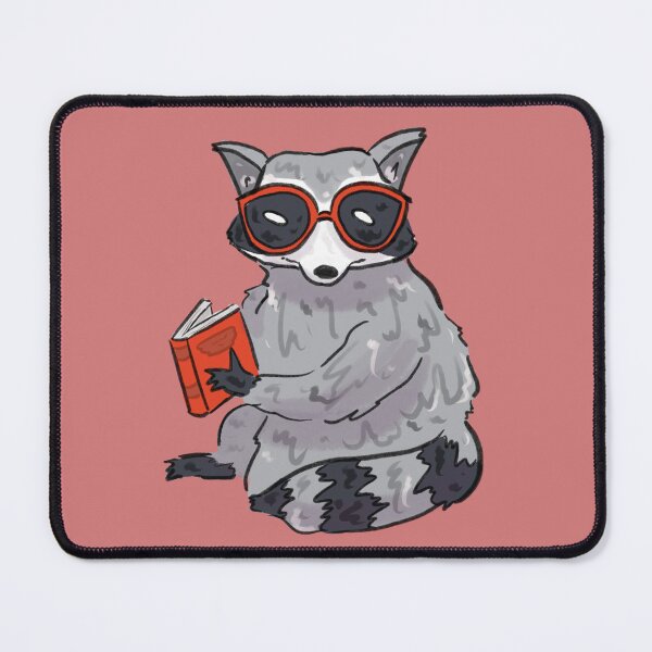 Item preview, Reading Racoon designed and sold by Doodles and Tinkerings.
