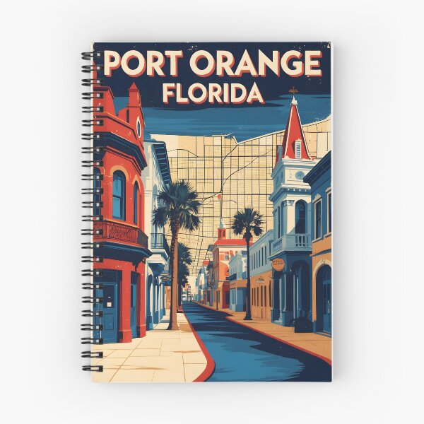 Item preview, Port Orange Florida 1950s USA Vintage Travel Tourism designed and sold by TravelersGems.