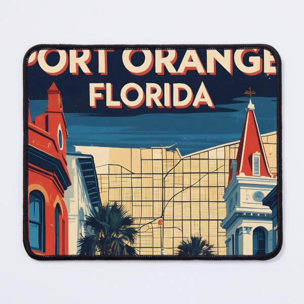 Item preview, Port Orange Florida 1950s USA Vintage Travel Tourism designed and sold by TravelersGems.