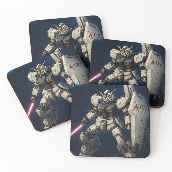 Item preview, gundam shild white designed and sold by NichiStudio.