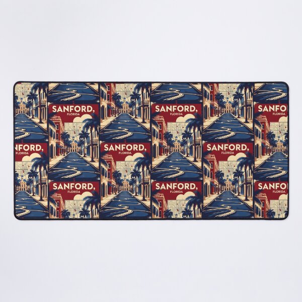 Item preview, Sanford Florida 1950s USA Vintage Travel Tourism designed and sold by TravelersGems.