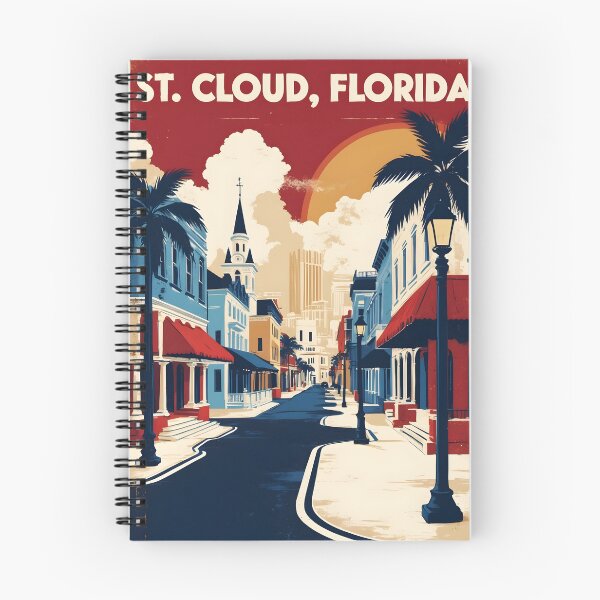Item preview, St. Cloud Florida 1950s USA Vintage Travel Tourism designed and sold by TravelersGems.