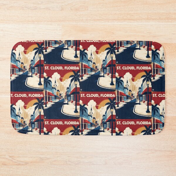 Item preview, St. Cloud Florida 1950s USA Vintage Travel Tourism designed and sold by TravelersGems.