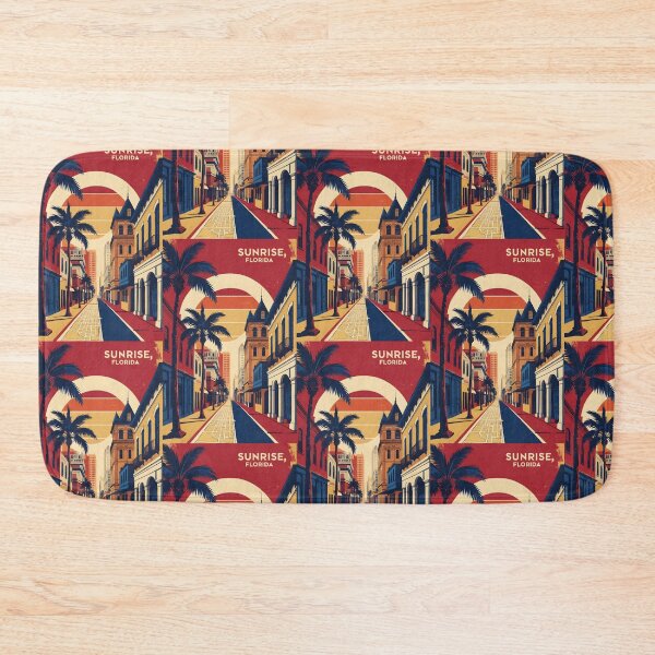 Item preview, Sunrise Florida 1950s USA Vintage Travel Tourism designed and sold by TravelersGems.