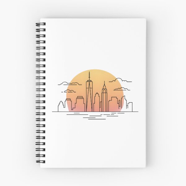 Item preview, Hamilton Skyline – Minimalist Sunset Travel Souvenir Design designed and sold by Paper Drip.