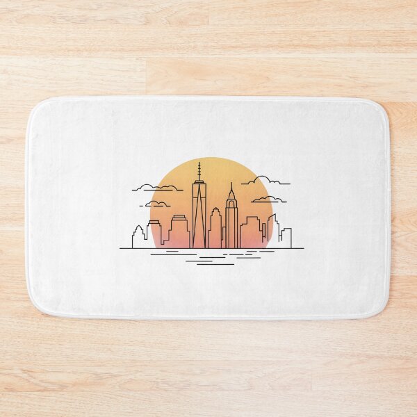 Item preview, Hamilton Skyline – Minimalist Sunset Travel Souvenir Design designed and sold by Paper Drip.