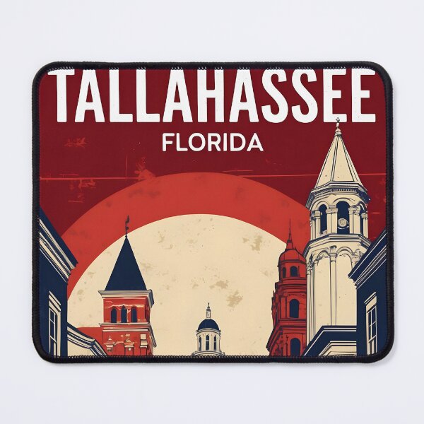 Item preview, Tallahassee Florida 1950s USA Vintage Travel Tourism designed and sold by TravelersGems.