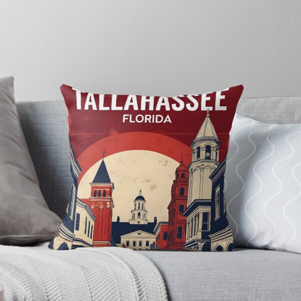 Item preview, Tallahassee Florida 1950s USA Vintage Travel Tourism designed and sold by TravelersGems.