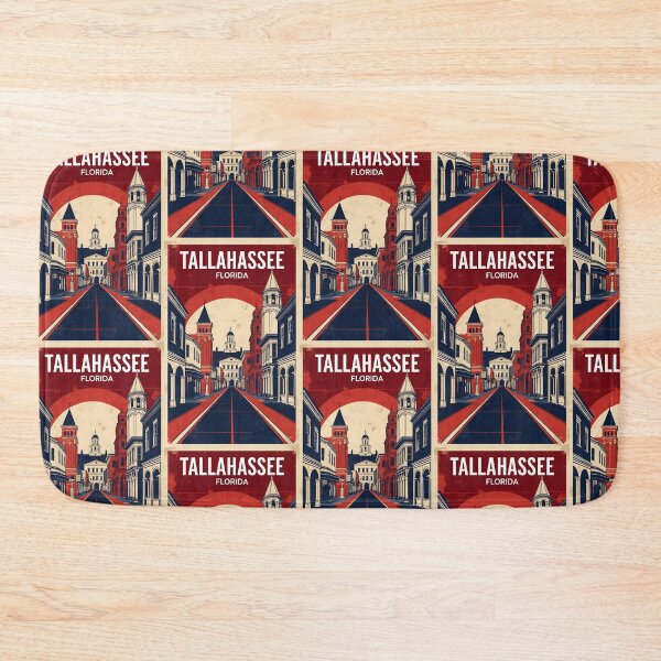 Item preview, Tallahassee Florida 1950s USA Vintage Travel Tourism designed and sold by TravelersGems.