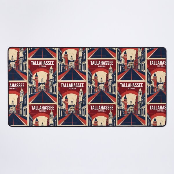 Item preview, Tallahassee Florida 1950s USA Vintage Travel Tourism designed and sold by TravelersGems.