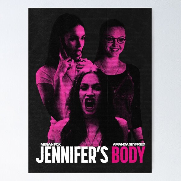 Item preview, Jennifer’s Body Cult Horror Poster | Megan Fox & Amanda Seyfried Movie Art designed and sold by MaguireVisuals.
