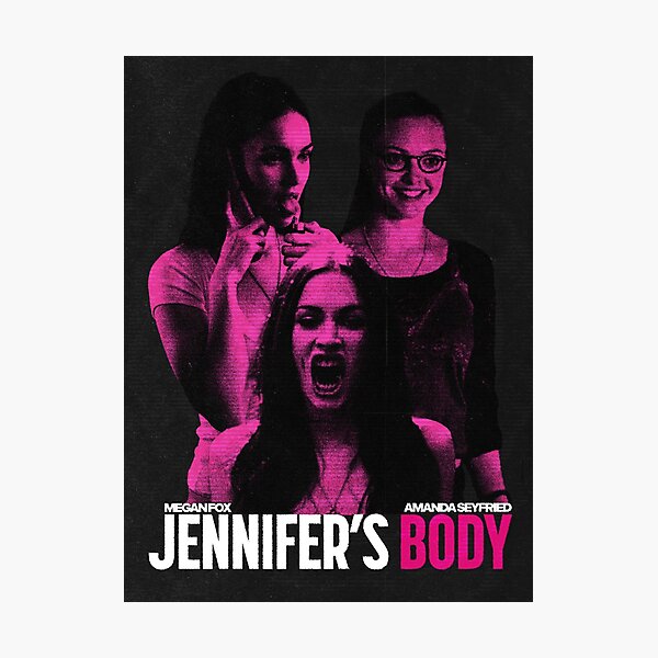 Item preview, Jennifer’s Body Cult Horror Poster | Megan Fox & Amanda Seyfried Movie Art designed and sold by MaguireVisuals.