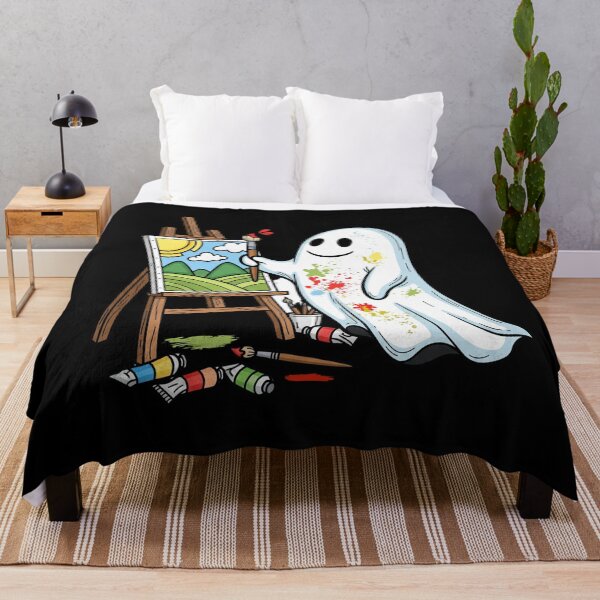 Item preview, The Painter Ghost: Halloween Art designed and sold by Claustronautas.