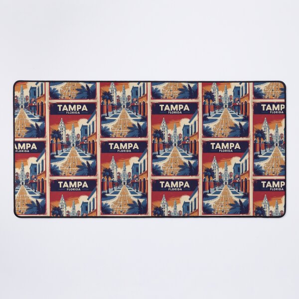 Item preview, Tampa Florida 1950s USA Vintage Travel Tourism designed and sold by TravelersGems.