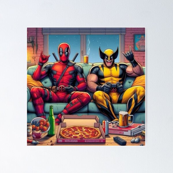 Item preview, Superhero Chill Night designed and sold by Univers-shop.