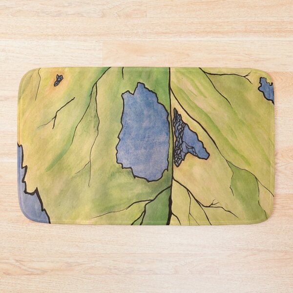 Item preview, "Late summer leaf" watercolor painting designed and sold by GiSilver.