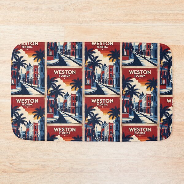 Item preview, Weston Florida 1950s USA Vintage Travel Tourism designed and sold by TravelersGems.