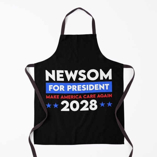 Item preview, Newsom For President Make America Care Again 2028 designed and sold by Cat Lady Designs.