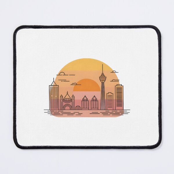Item preview, Hamilton Skyline – Minimalist Sunset Travel Souvenir Design designed and sold by Paper Drip.