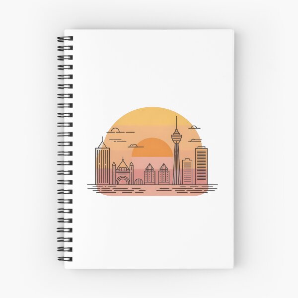 Item preview, Hamilton Skyline – Minimalist Sunset Travel Souvenir Design designed and sold by Paper Drip.