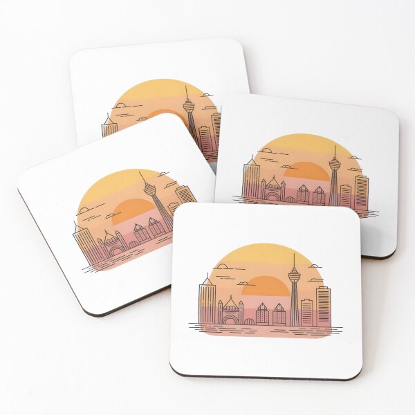 Item preview, Hamilton Skyline – Minimalist Sunset Travel Souvenir Design designed and sold by Paper Drip.