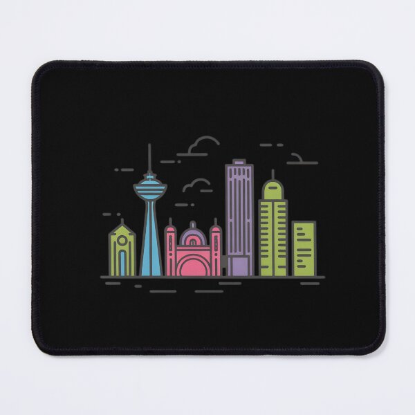 Item preview, Hamilton Skyline – Minimalist Neon Travel Souvenir Design designed and sold by Paper Drip.