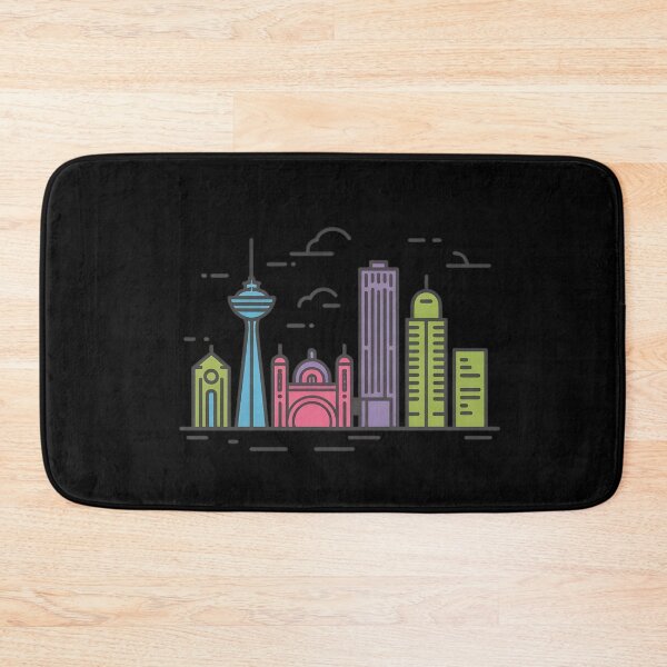 Item preview, Hamilton Skyline – Minimalist Neon Travel Souvenir Design designed and sold by Paper Drip.