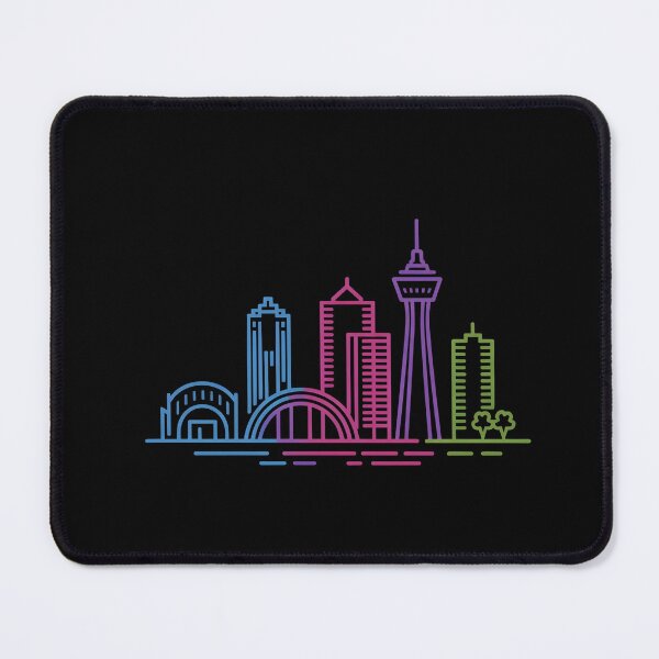 Item preview, Hamilton Skyline – Minimalist Neon Travel Souvenir Design designed and sold by Paper Drip.