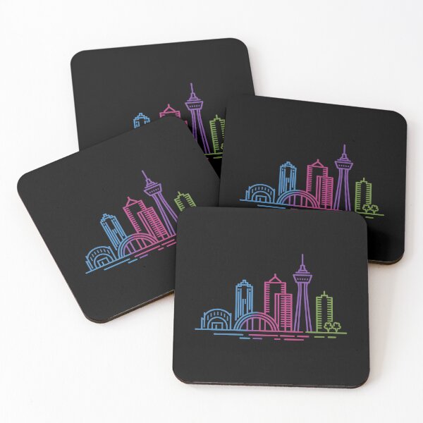 Item preview, Hamilton Skyline – Minimalist Neon Travel Souvenir Design designed and sold by Paper Drip.
